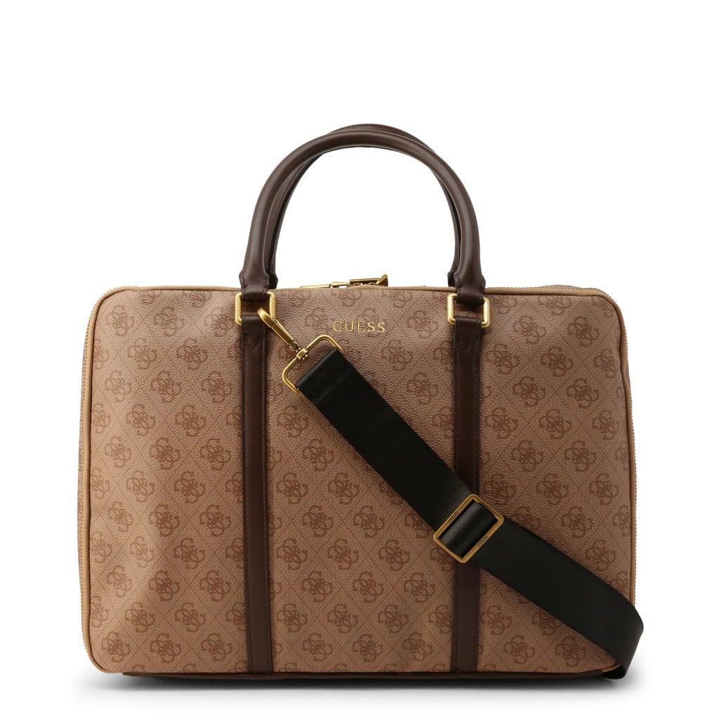 4G Monogram Brief Case Brown