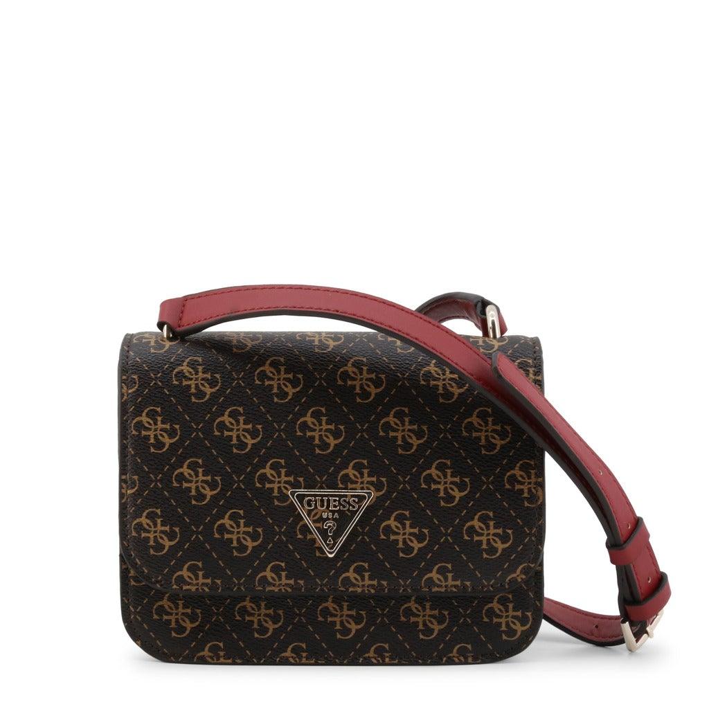 Noelle Crossbody Bag Synthetic Brown/Red