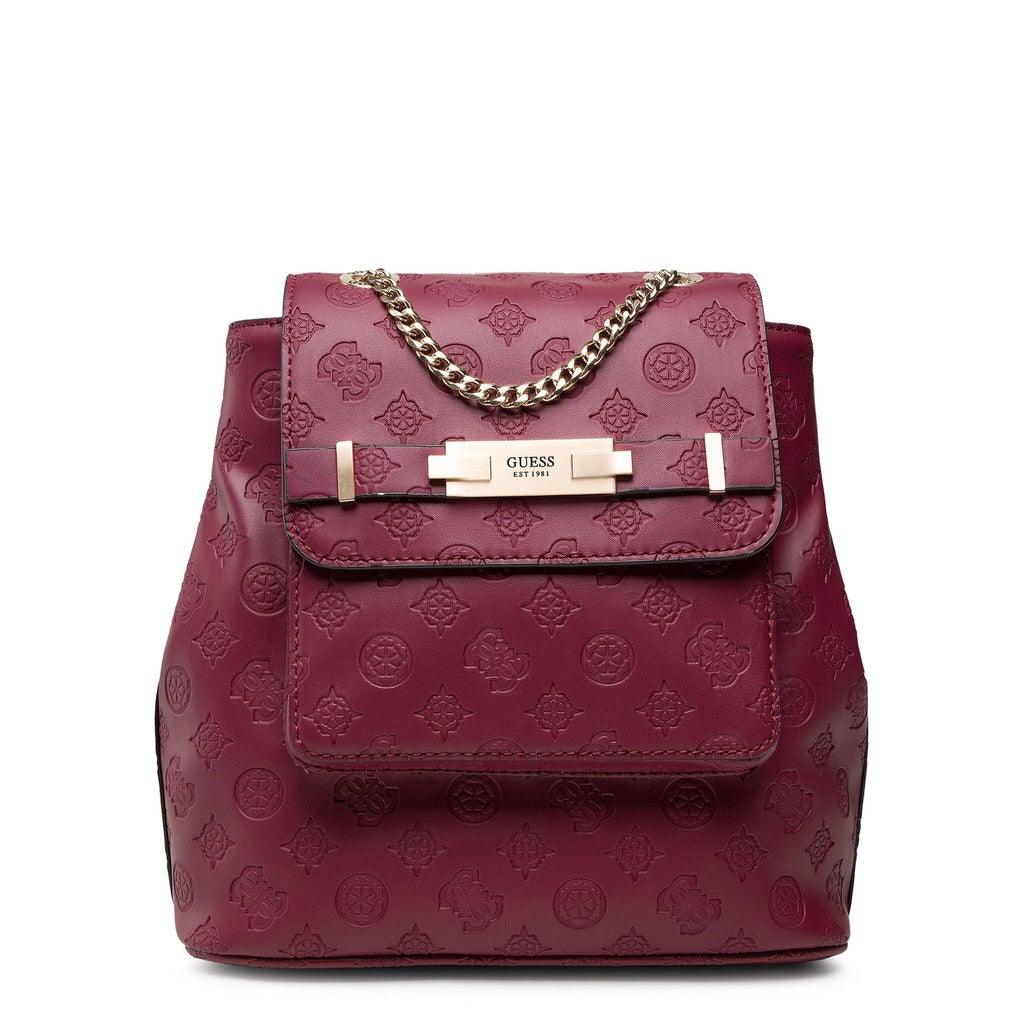 Bea Embossed 4G Peony Logo Backpack in Red