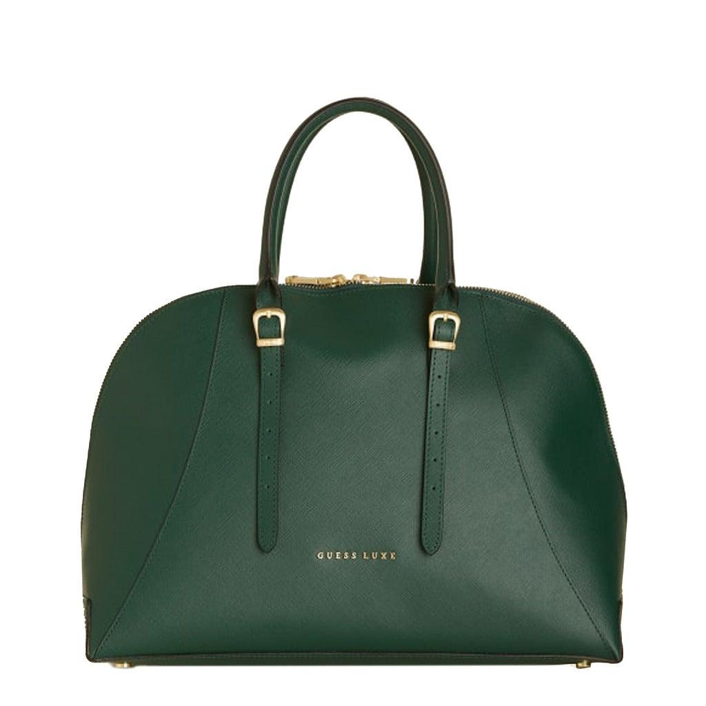 Luxe Leather Handbag in Green