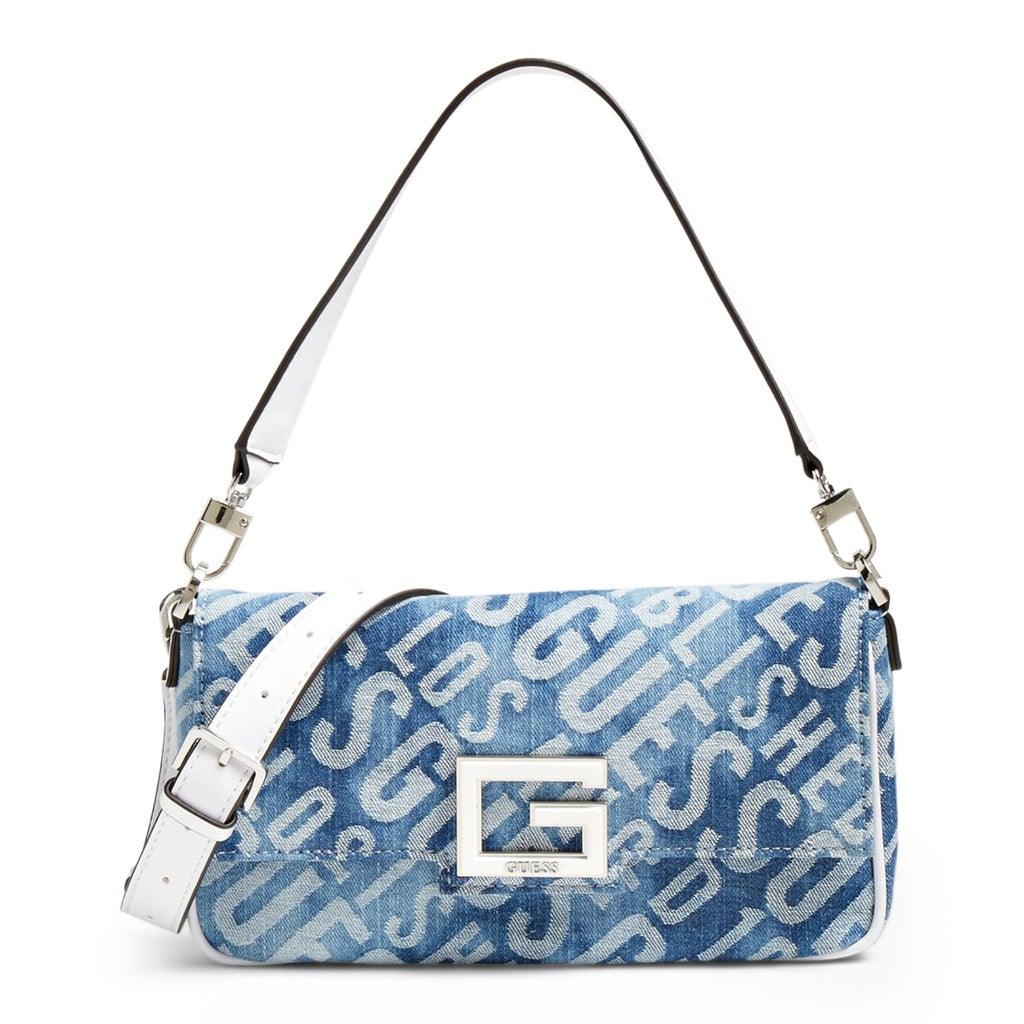 Brightside Quilted Shoulder Bag Denim Blue
