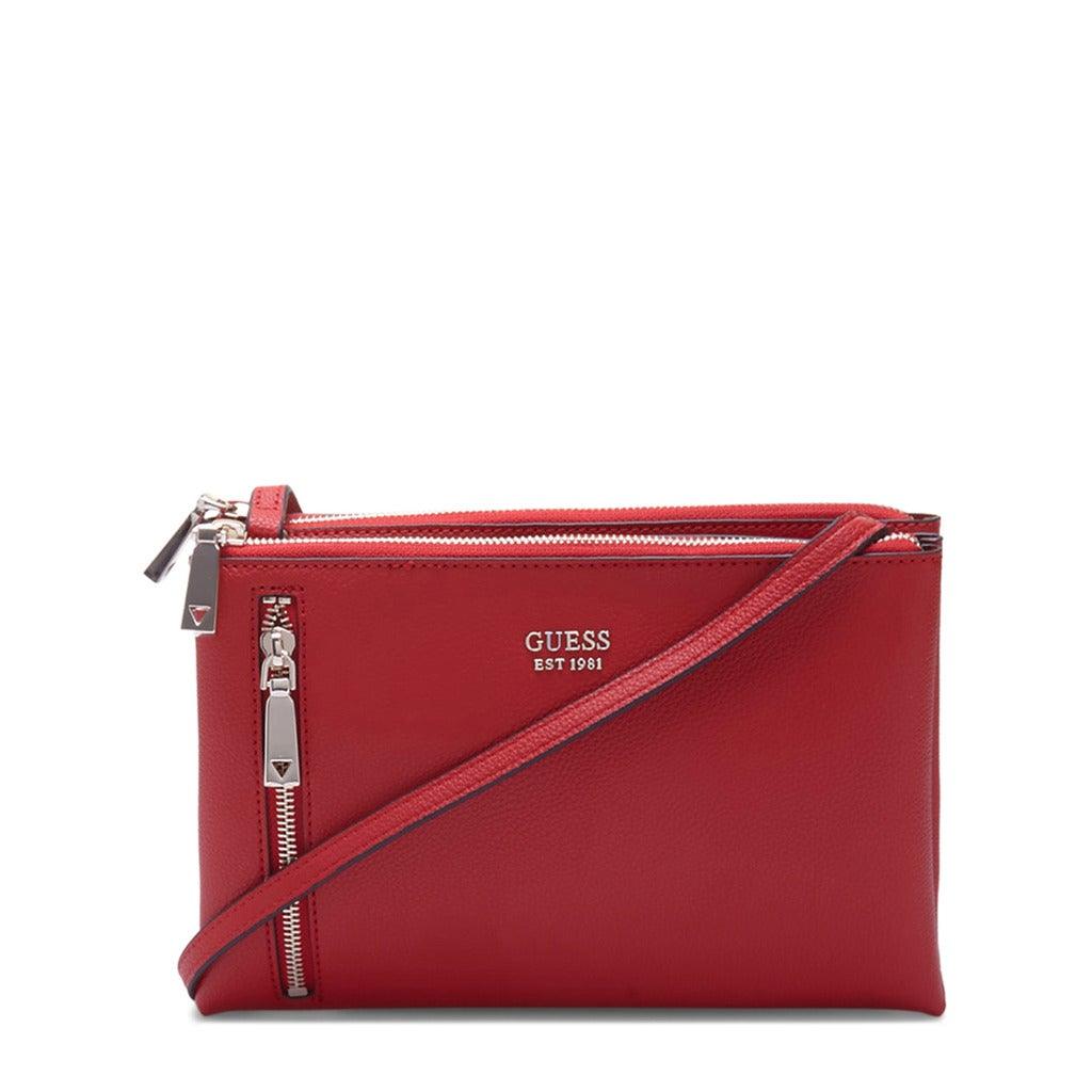 Naya Double Zip Crossbody Red