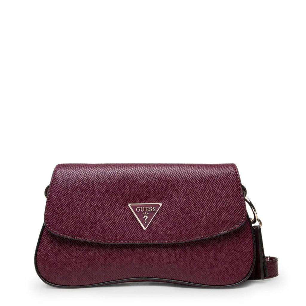 Cordelia Saffiano Shoulder Bag in Red