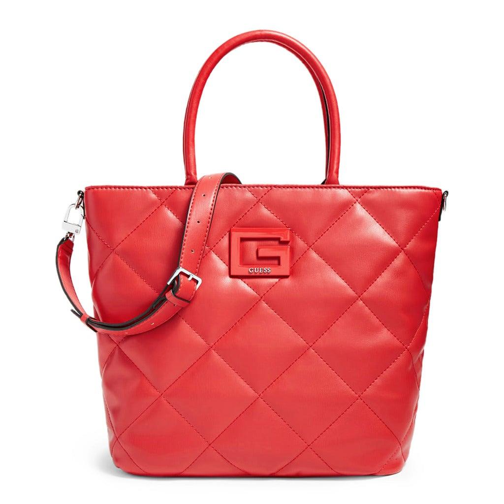 Brightside Quilted Shopper Bag In Red