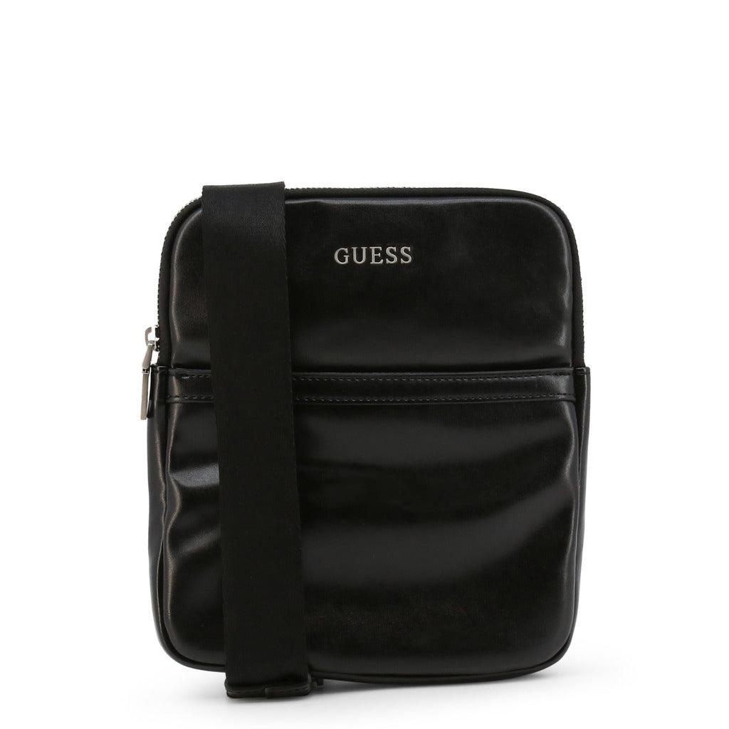 Gloss Black Crossbody Bag