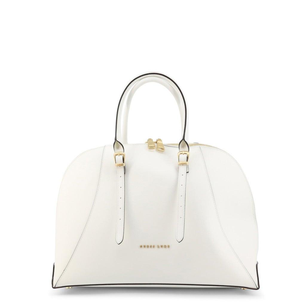 Luxe Leather Handbag in White