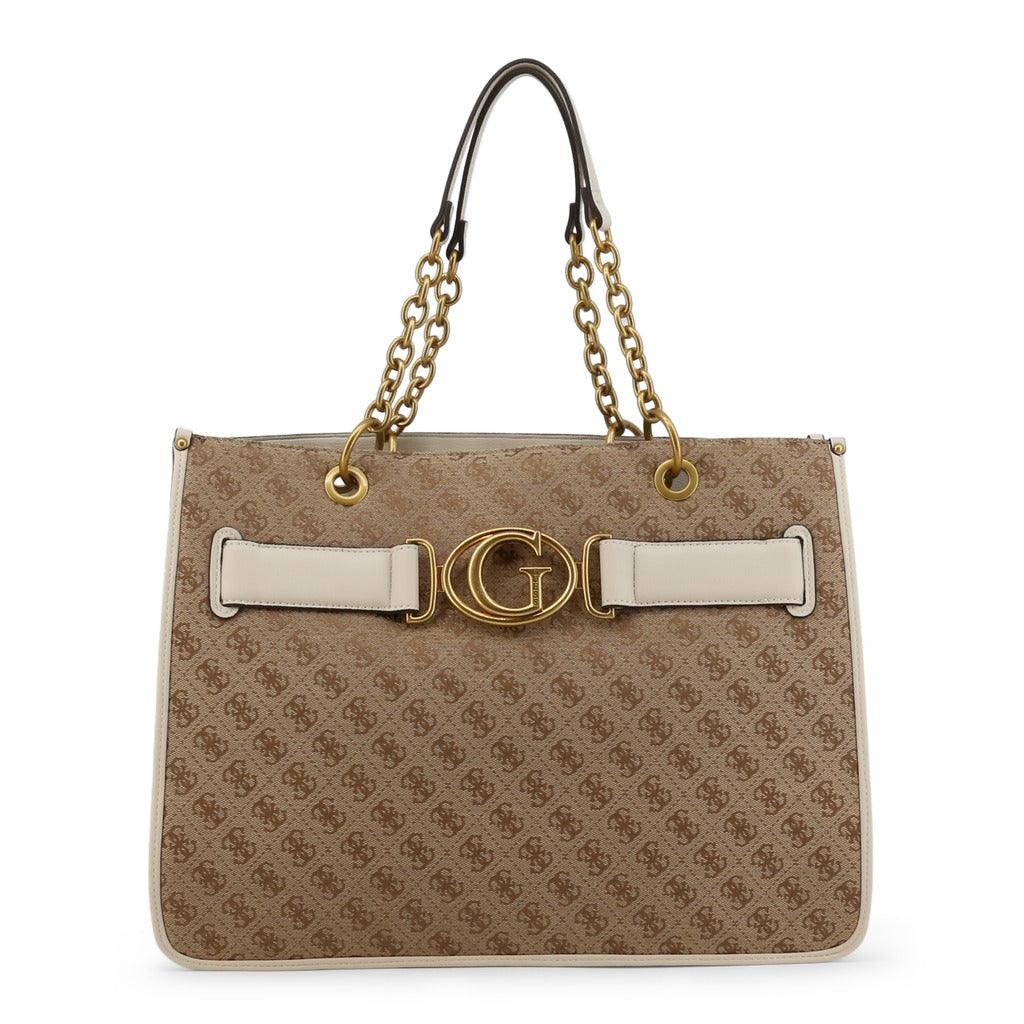 Aileen 4G Logo Chain Shopper White