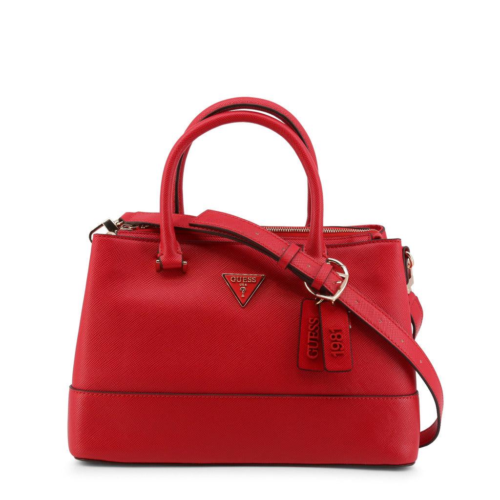 Cordelia Saffiano Handbag in Red